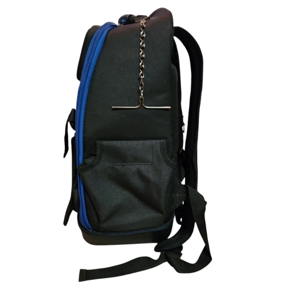 Ideal 37-001 Pro Series Single Compartment Electrician Tool Backpack - Picture 9 of 10